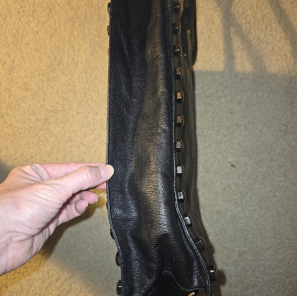 Leather tote bag - Picture 5 of 7